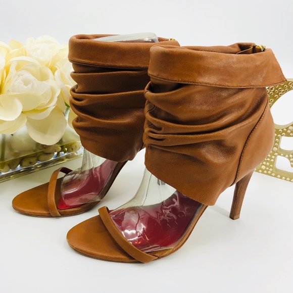 BCBGMaxAzria Sandal Open Toe Ankle Boots - Picture 4 of 8